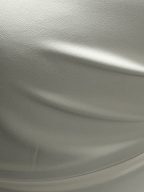 Crêpe de polyester ivoire pâle - PH4010