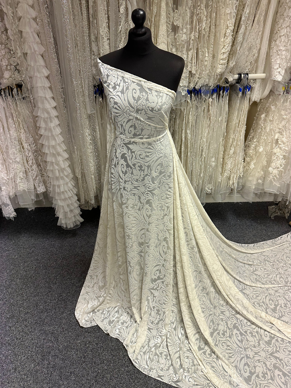 Ivory Velvet Burnout - Pulp