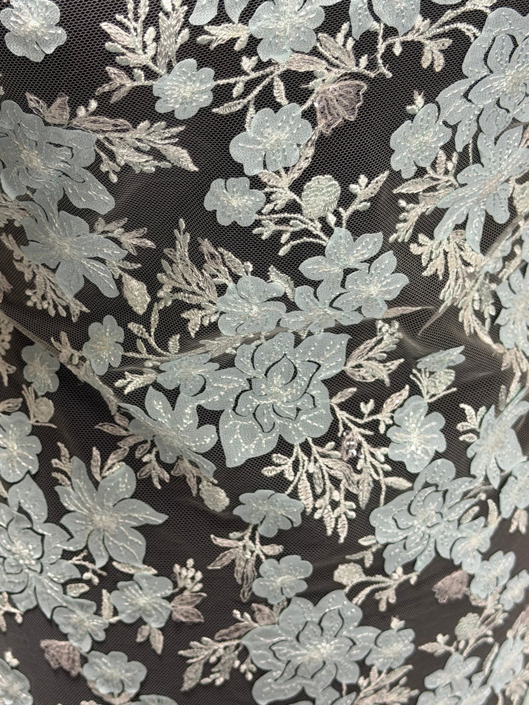 Dentelle brodée Océan Clair - EB3053
