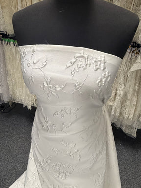 Brocade Jacquard Ivoire - Tresorini