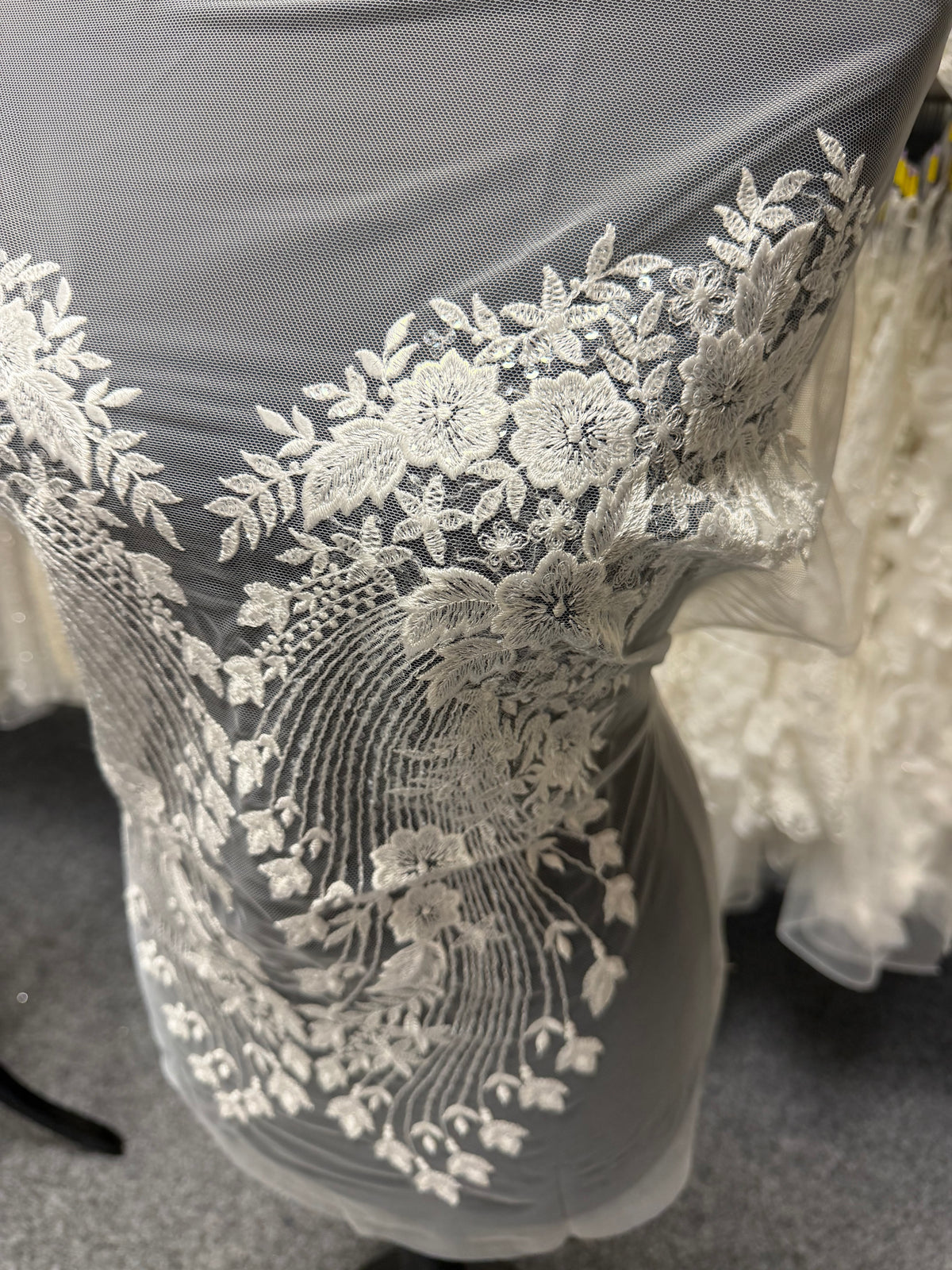 Corsage de mariée ivoire - MT5001