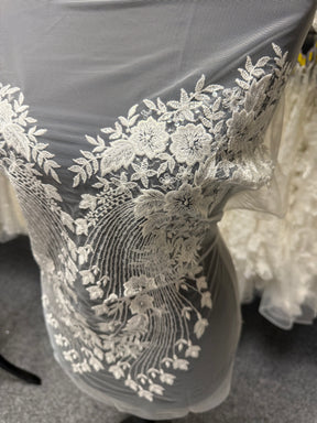 Corsage de mariée ivoire - MT5001