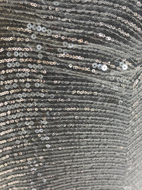 Tulle brodé de sequins ivoire – EB3020