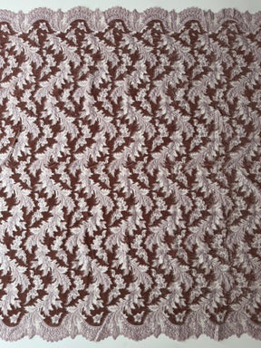 Dentelle en velours 3D effet vison - EB3023