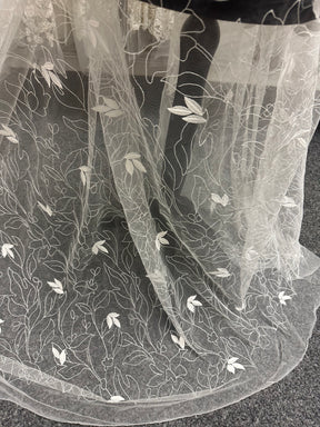 Ivory Embroidered Lace - Winslett