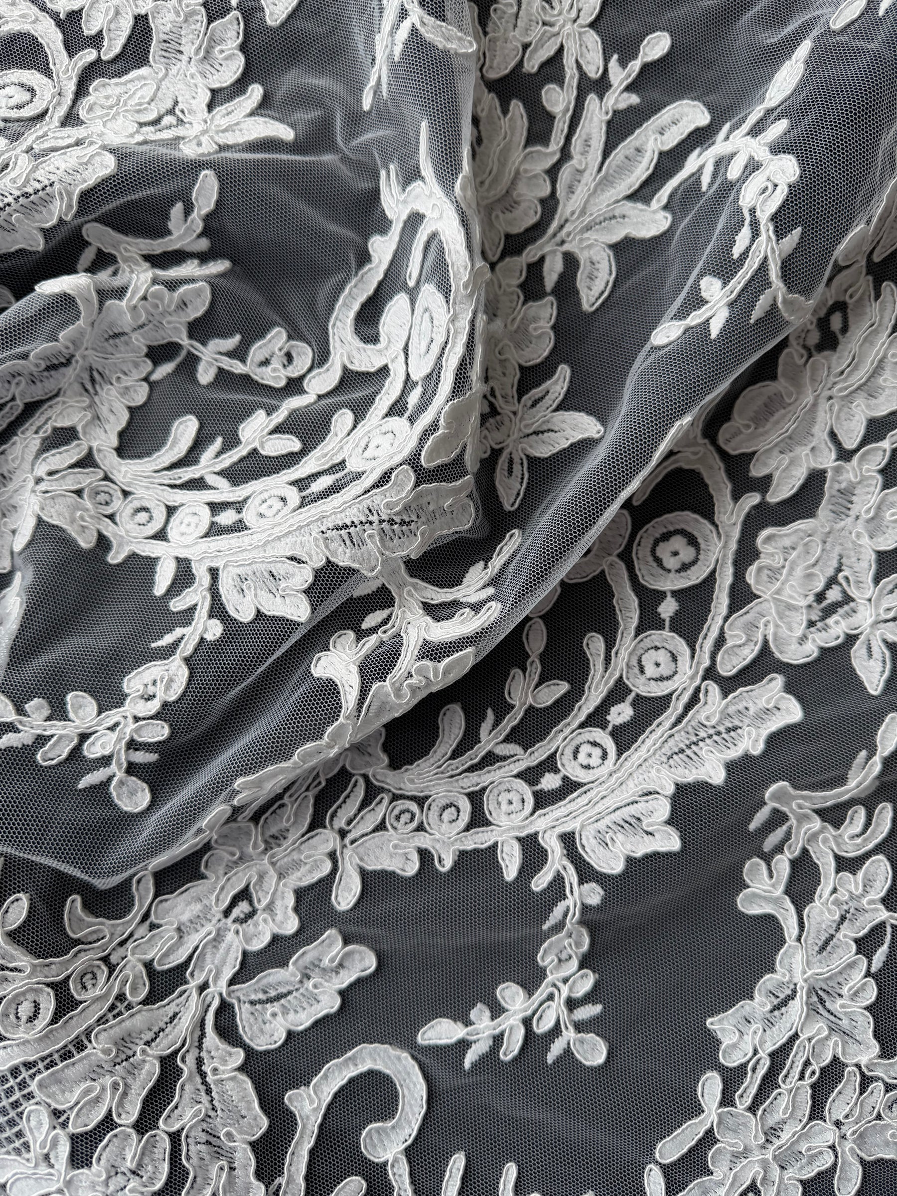 Dentelle Festonnée Ivoire - Embry