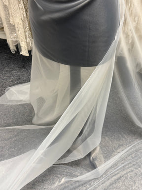 Organza de polyester ivoire - Ryder