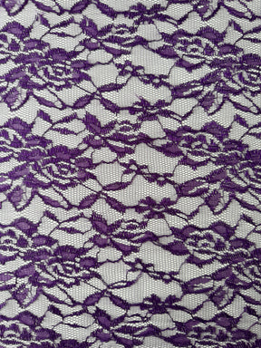 Dentelle Raschel Violette - P618