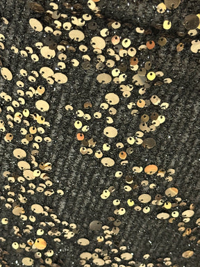 Maille ornée de sequins dorés - Connexion