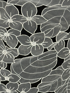 Dentelle organza ivoire - Capacité