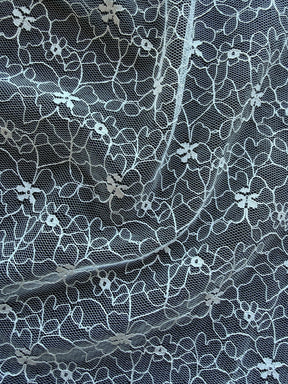 Dentelle brodée ivoire - EB5020