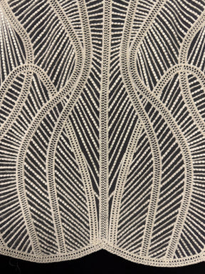 Ivory Embroidery Lace - EB5038