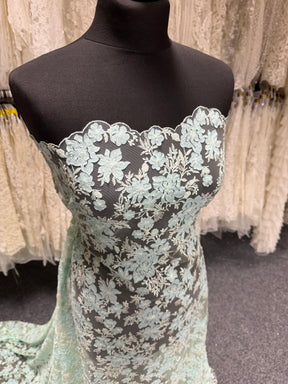 Dentelle brodée Océan Clair - EB3053