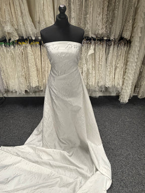 Brocade Jacquard Ivoire - Tresorini