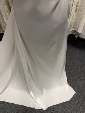 Mikado italien en polyester ivoire pâle - P614