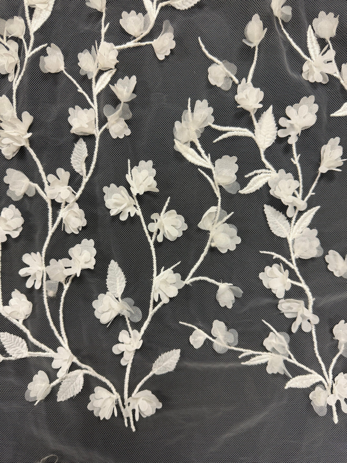 Dentelle laser ivoire - EB5019