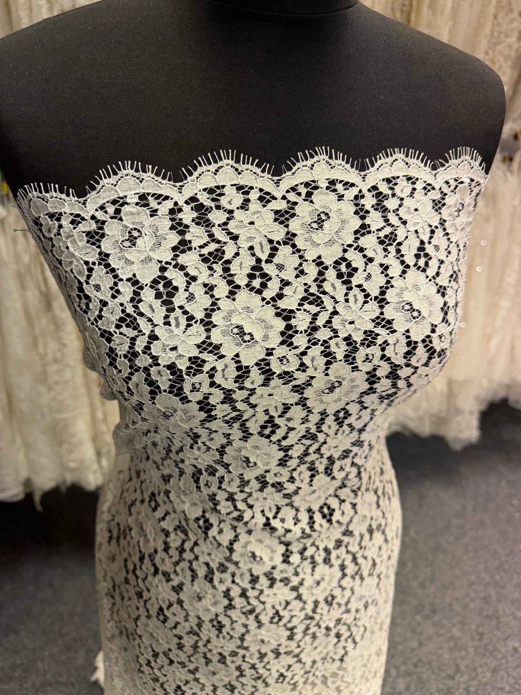 Dentelle Chantilly Cordonnée Ivoire - Norben