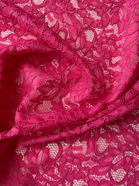 Dentelle rose fuchsia - P947
