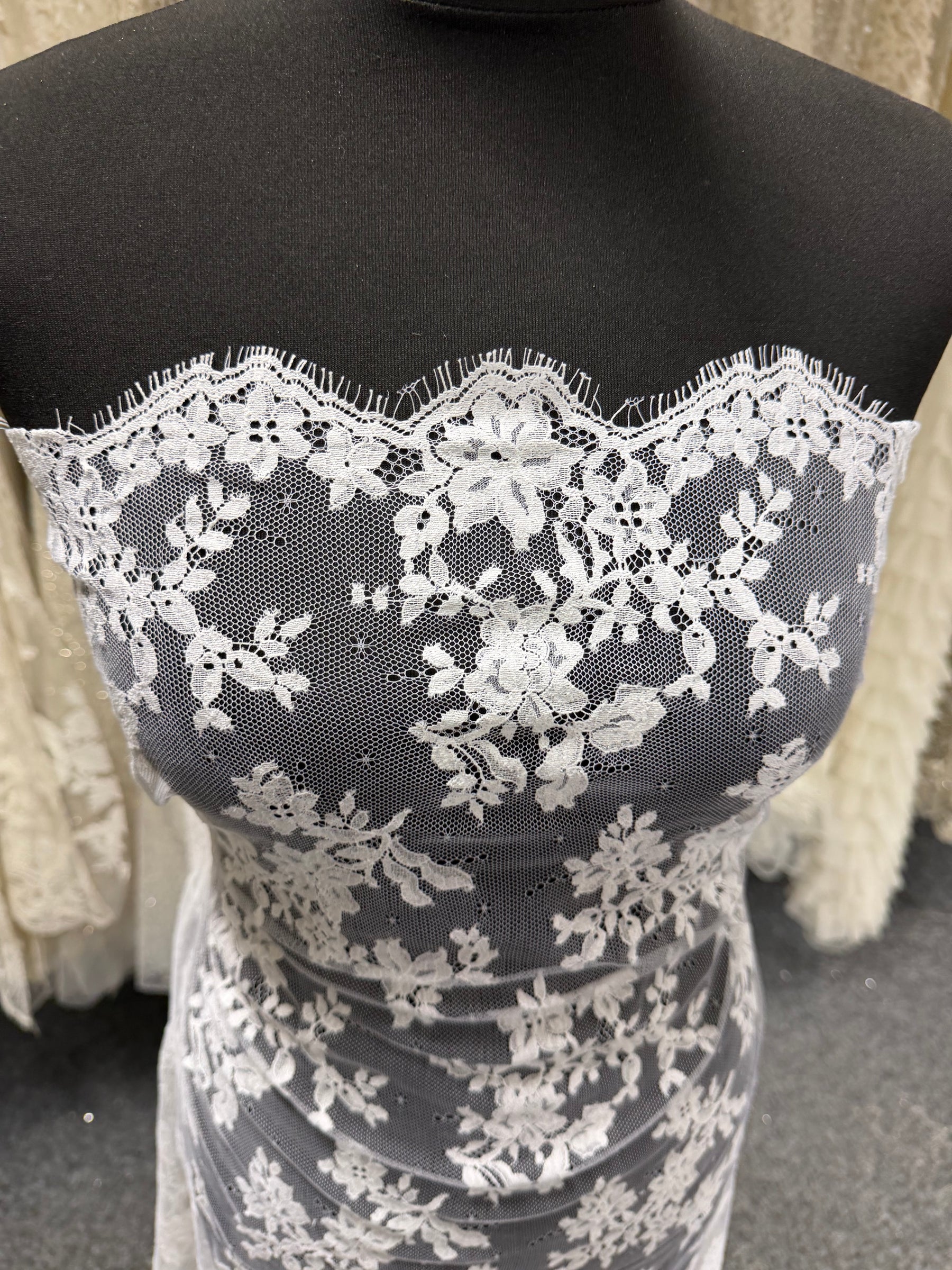 Dentelle Française Blanche - LA2011