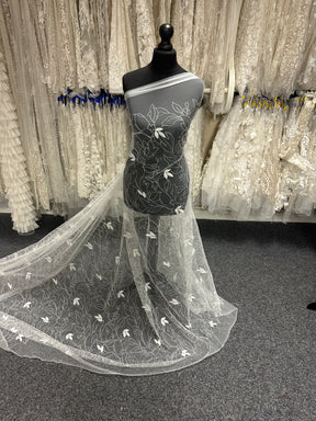 Ivory Embroidered Lace - Winslett