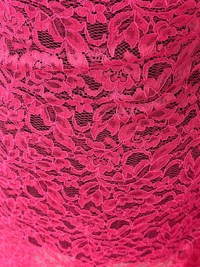 Dentelle rose fuchsia - P947