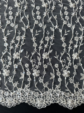 Ivory Beaded Lace - Laranjal