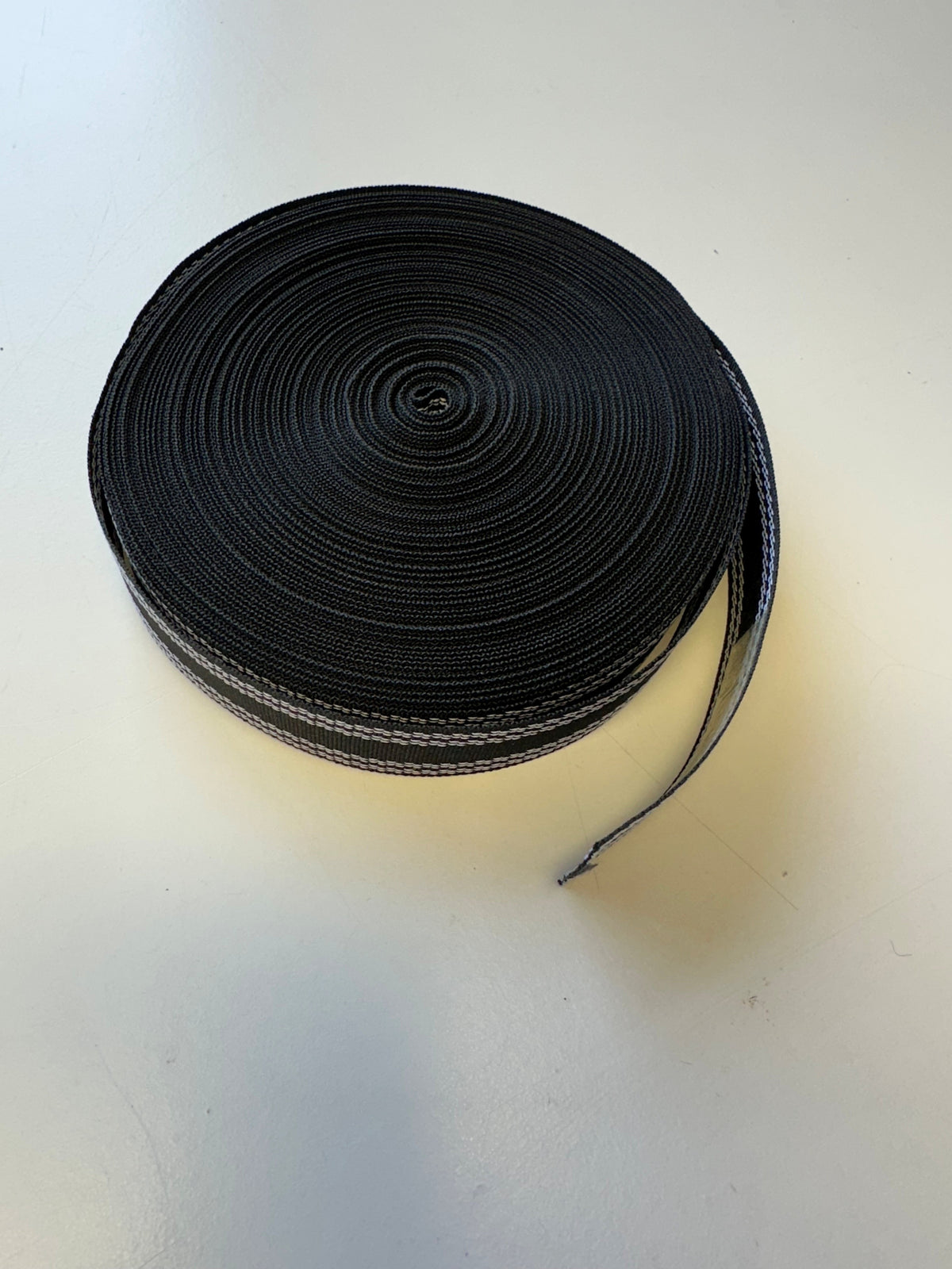 Noir 25 mm droit Petersham - A14