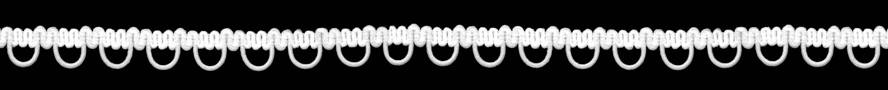 Boucle de bouton standard blanche - A81