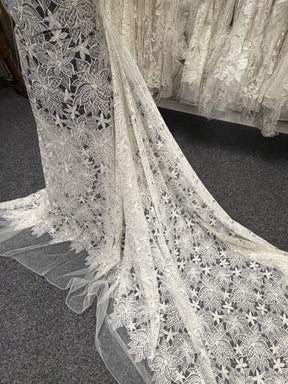 Dentelle Brodé Ivoire - Lalita
