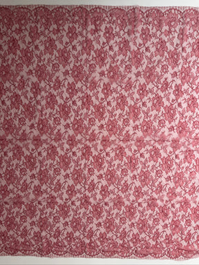 Dentelle Chantilly Rouge Bordeaux - P177