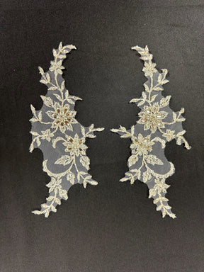 Appliques ornées de cristaux et de sequins - AP 8270 (CF)