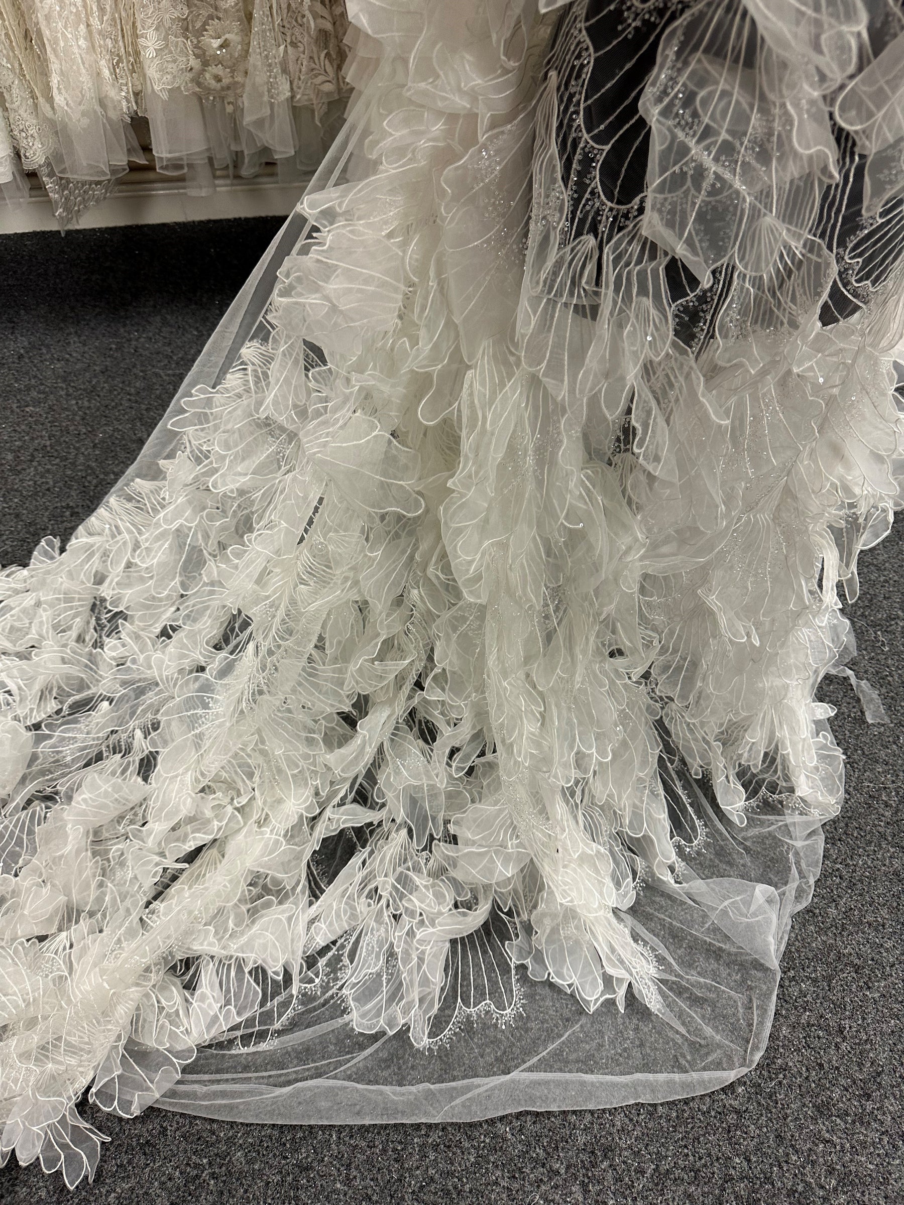 Dentelle ivoire 3D – Fallon