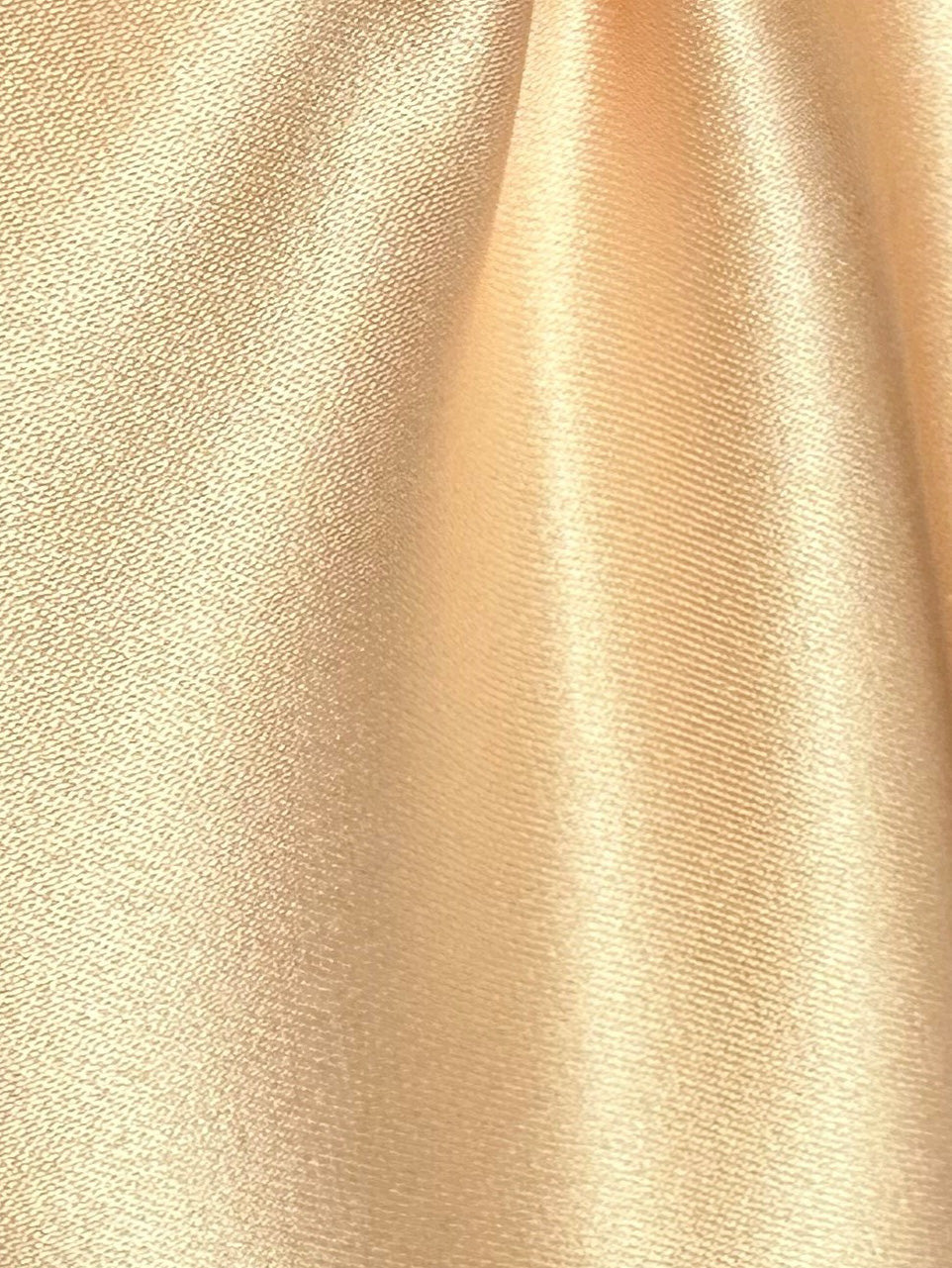 Satin de polyester abricot - Canada