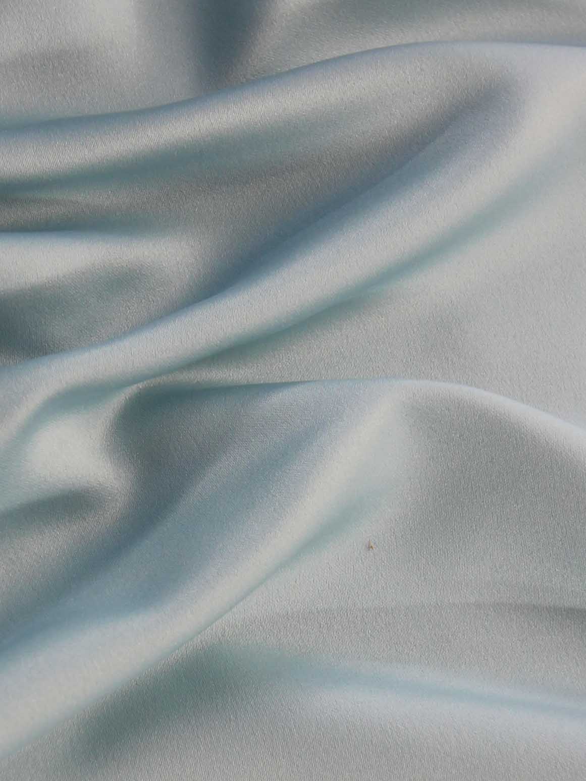 Satin Polyester Aqua - Majestueux