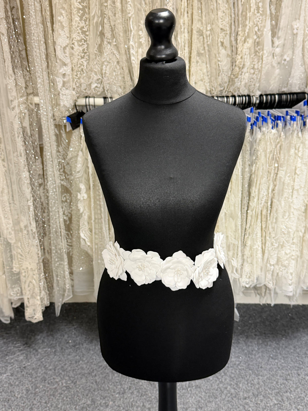 Applique Fleur Ivoire - Grand modèle Avon