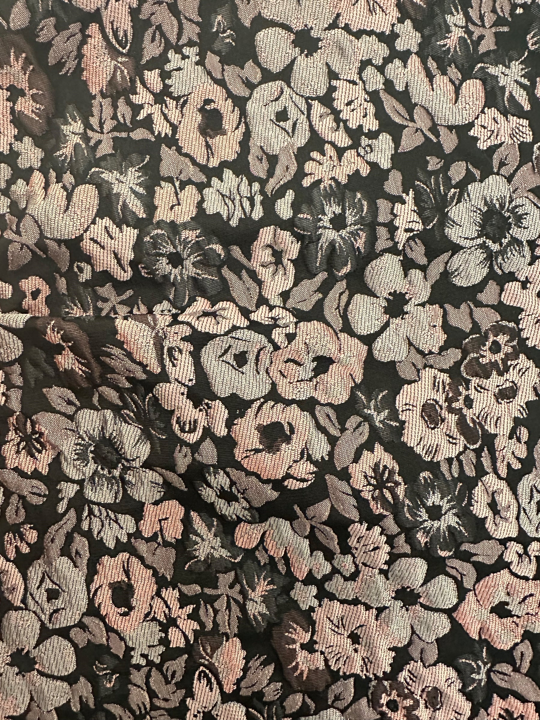 Brocart Cloqué Rose - Bella (CF)