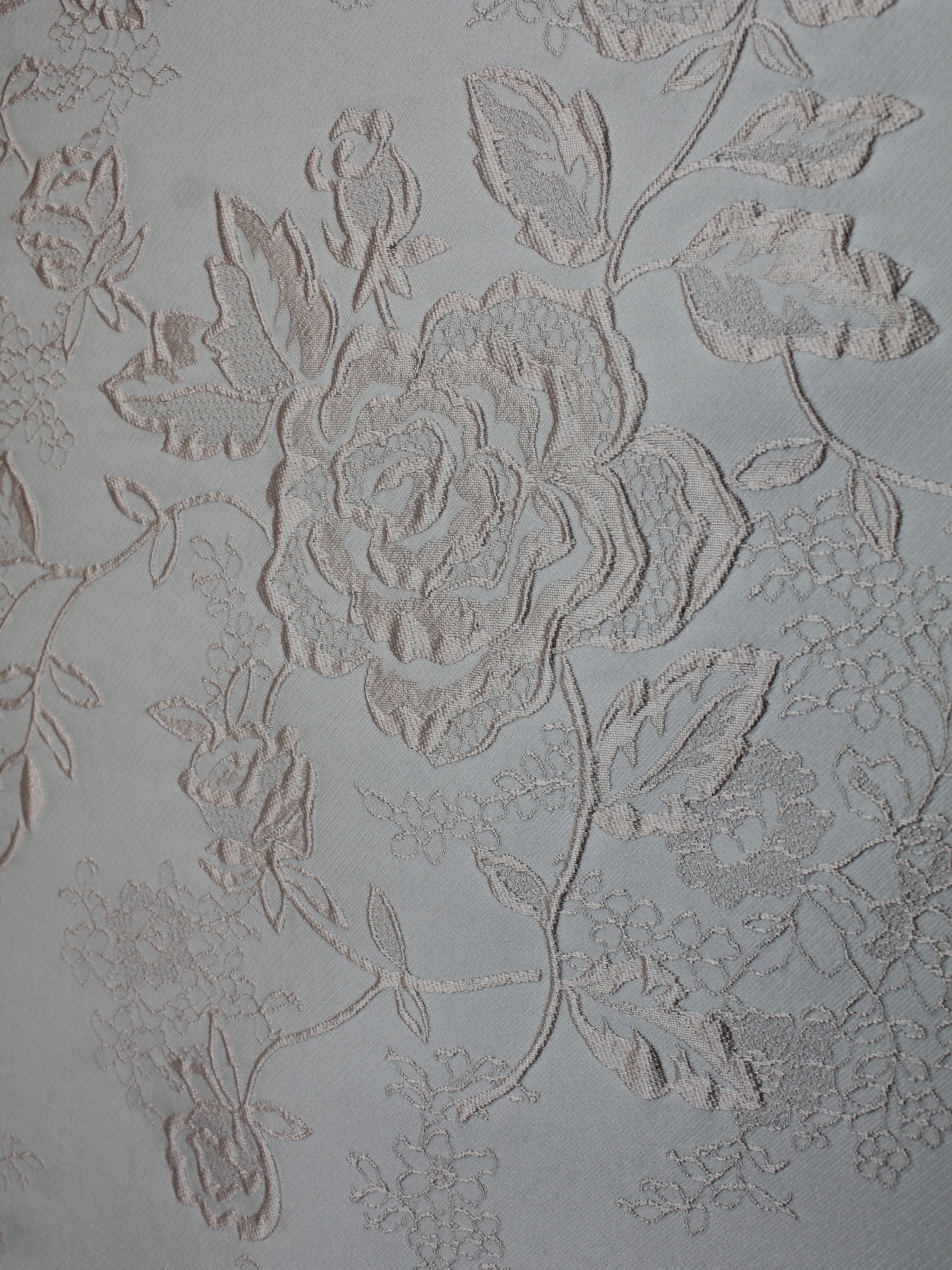 Brocade de soie italienne mélangée pêche pâle - BR1012