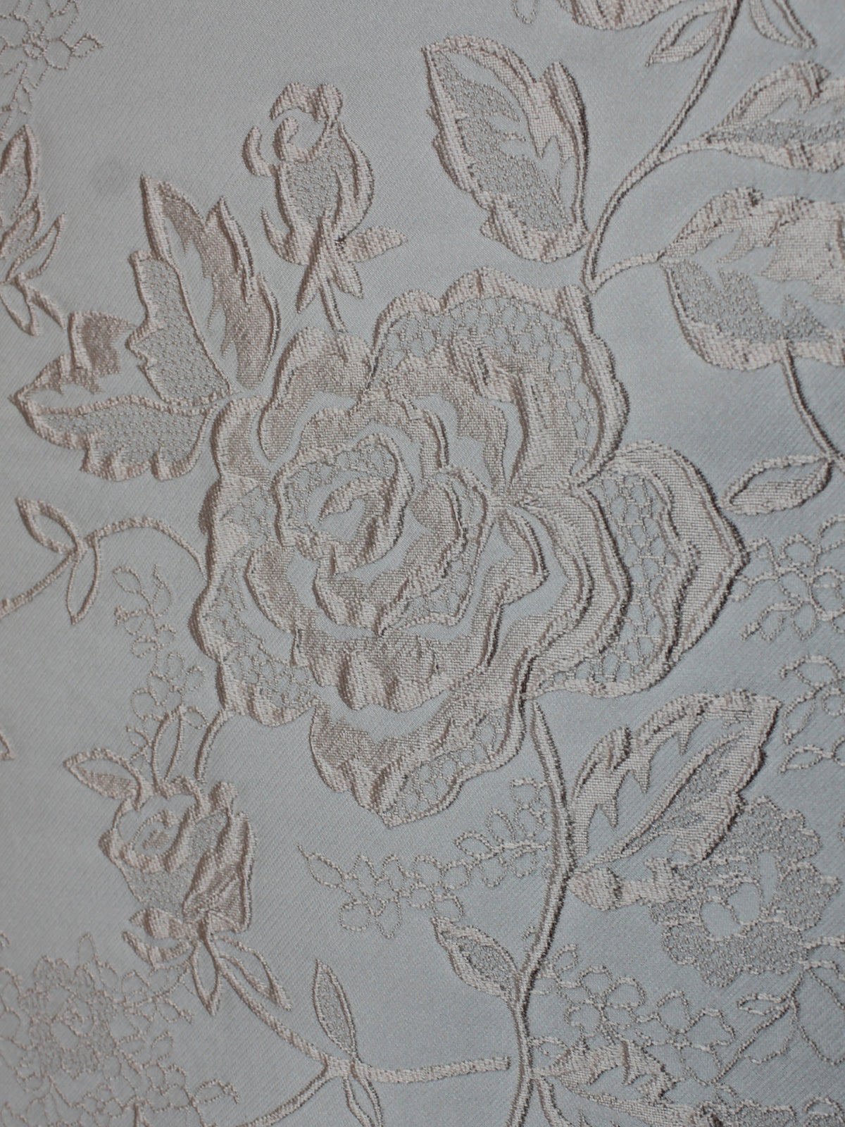Brocade de soie italienne mélangée pêche pâle - BR1012