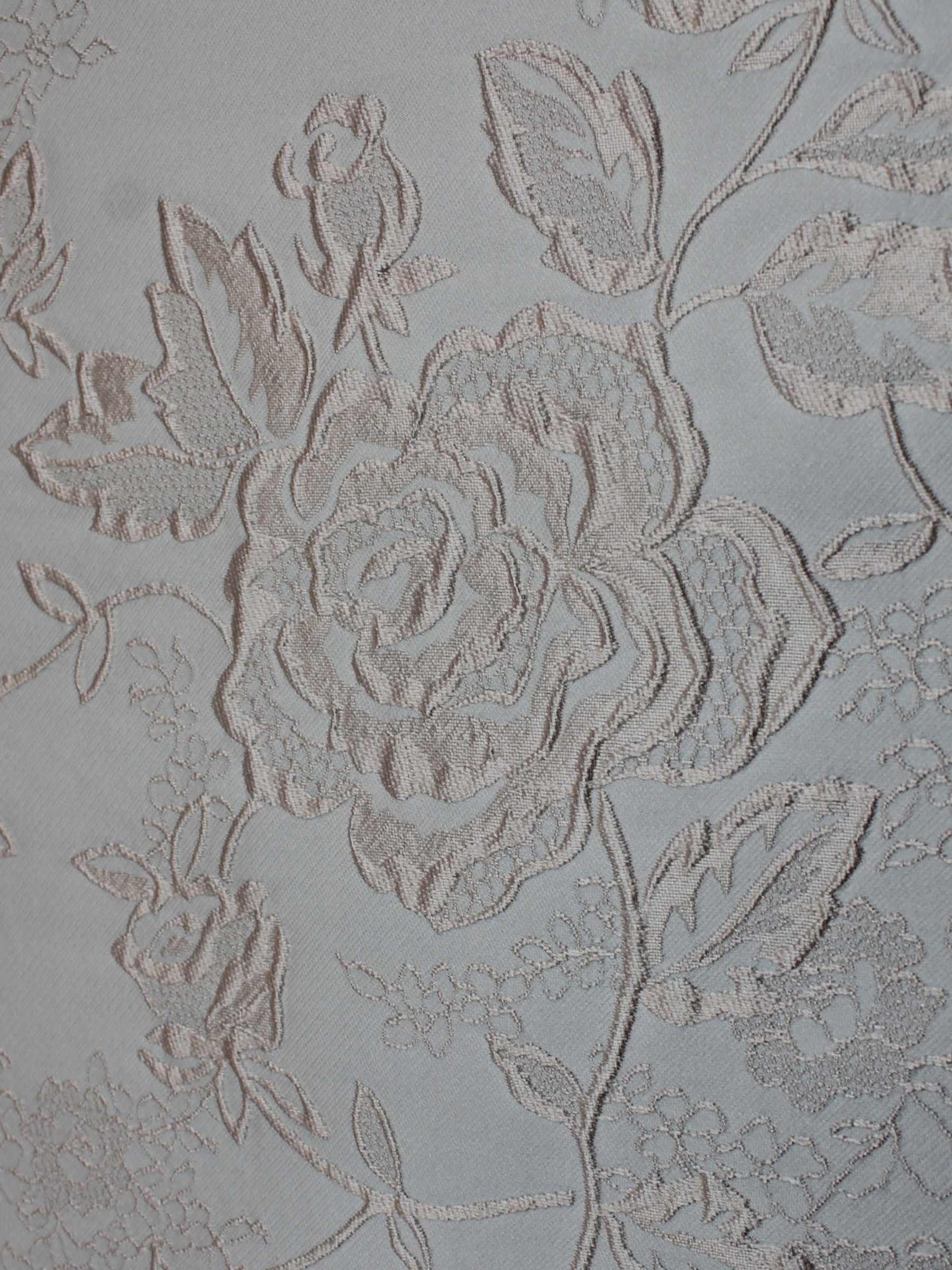 Brocade de soie italienne mélangée pêche pâle - BR1012