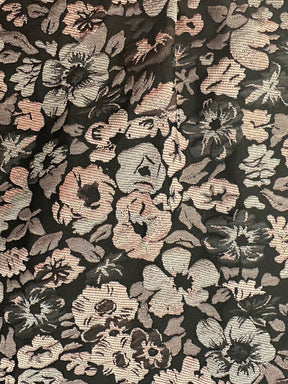 Pink Brocade Fabric - Barber