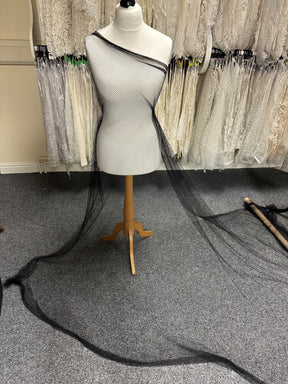 Cage à oiseaux en filet noir souple - Barrage