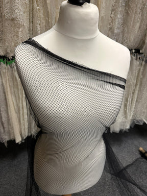 Cage à oiseaux en filet noir souple - Barrage