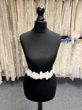 Appliqué fleur ivoire – Bedford (Petit)