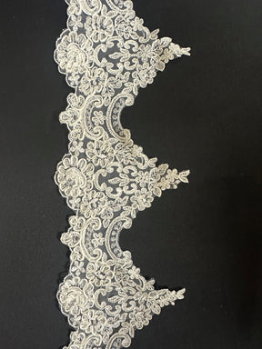 Bordure en dentelle ivoire - Belinda
