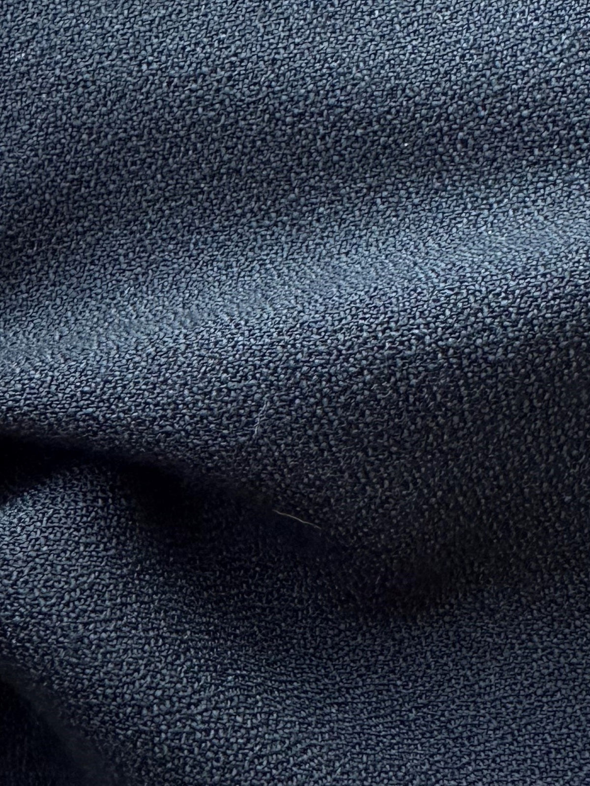 Black Viscose Blend Stretch Crepe - Rainmaker