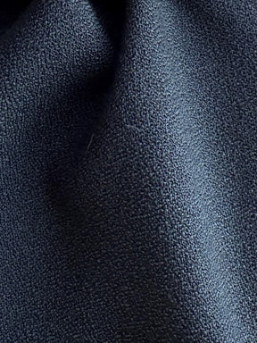 Black Viscose Blend Stretch Crepe - Rainmaker