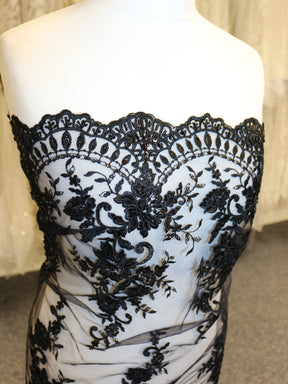 Dentelle perlée noire - Ziggy