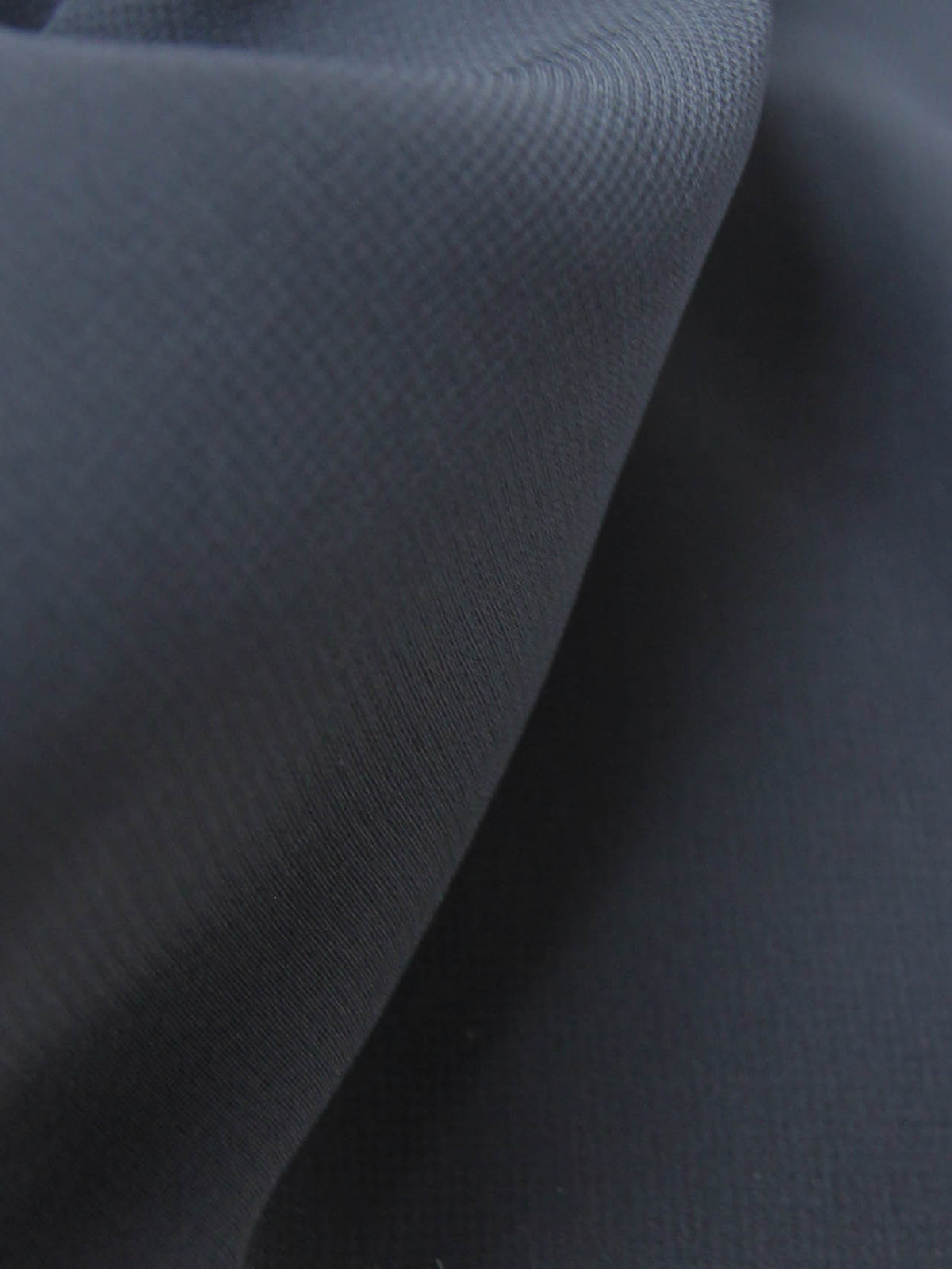 Tissu Mousseline de Polyester Noir - Serendipity