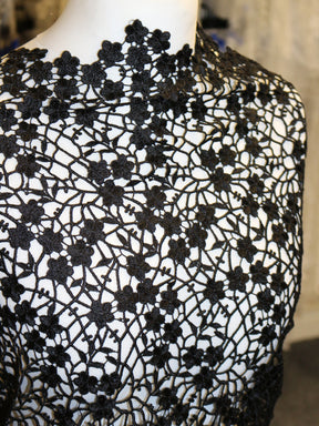 Dentelle Guipure Noire - Ebba