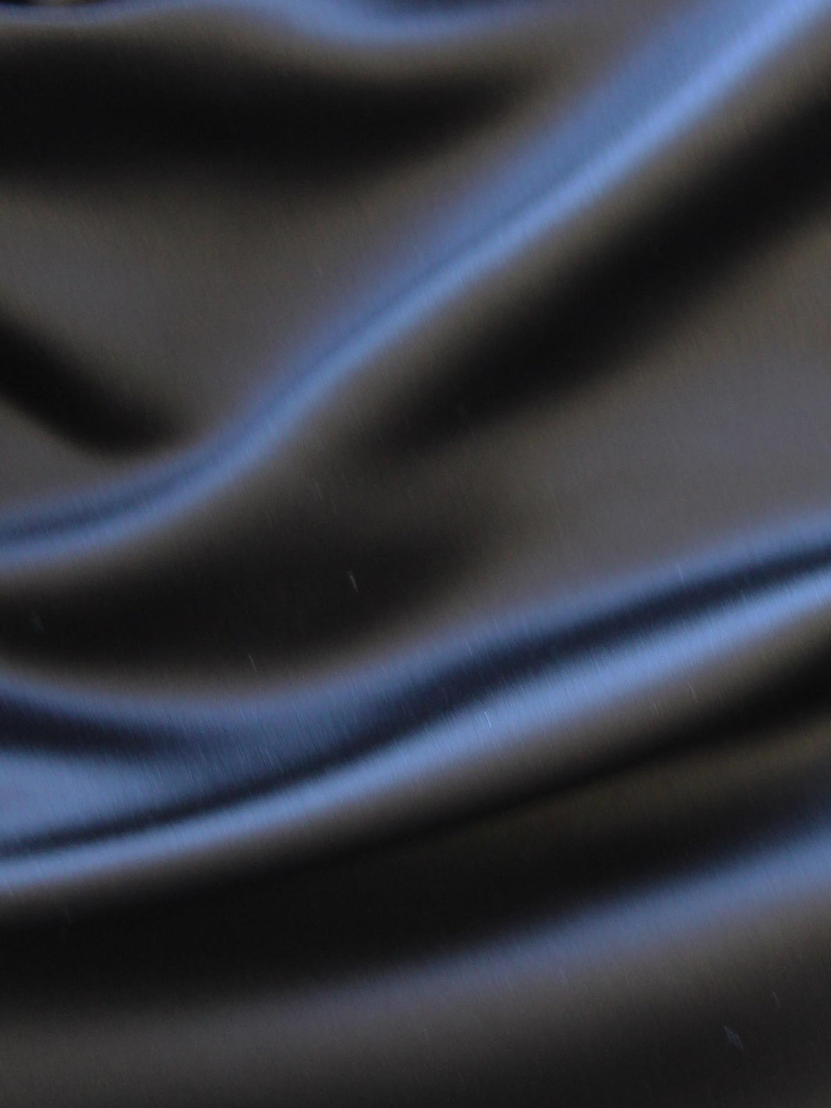 Satin Polyester Noir - Majestic